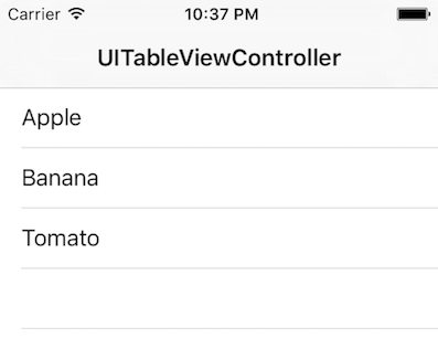 "UITableViewController"